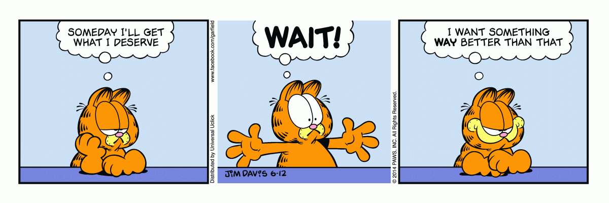 Garfield, June 12, 2014