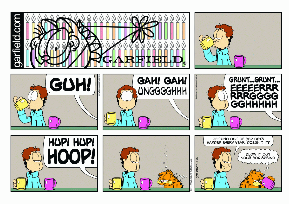 Garfield, June 15, 2014