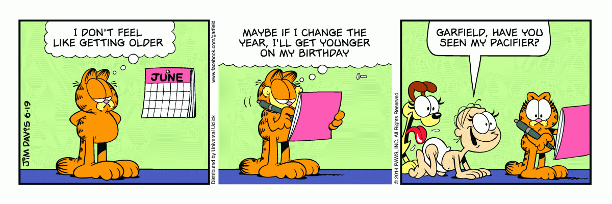 Garfield, June 19, 2014