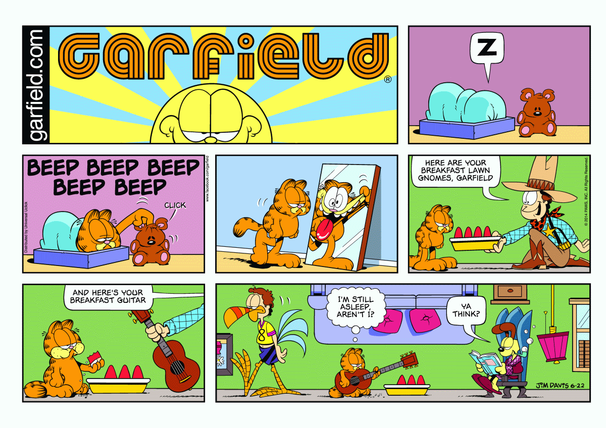 Garfield, June 22, 2014