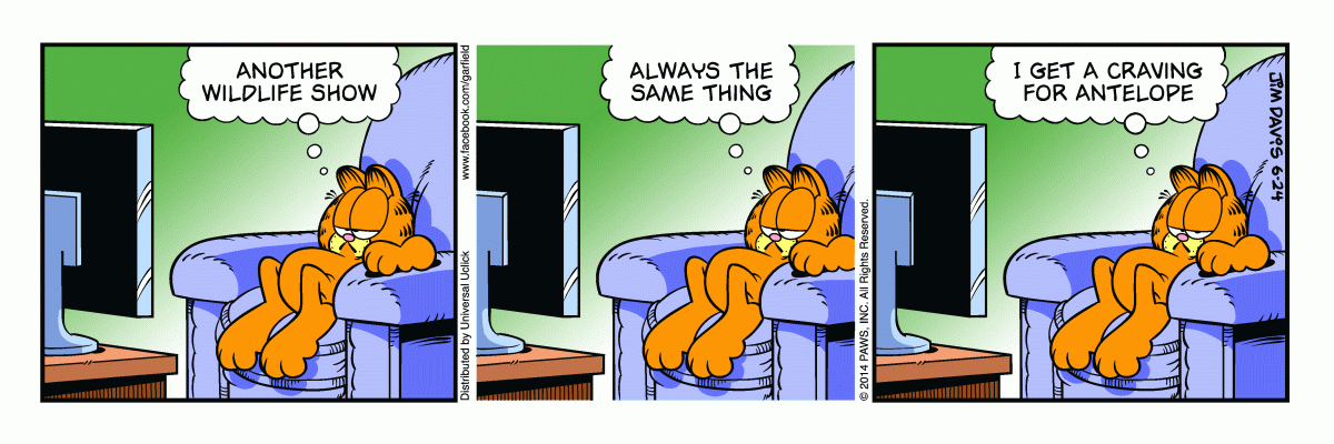 Garfield, June 24, 2014