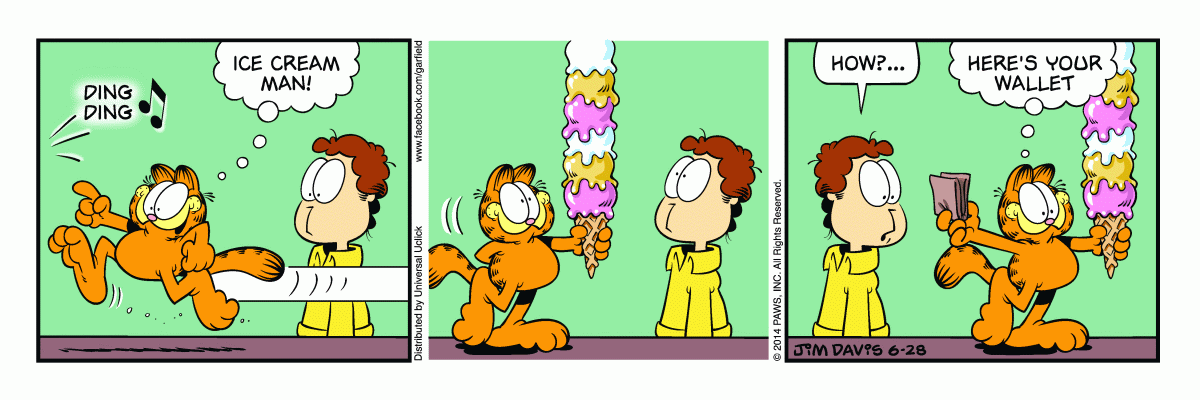 Garfield, June 28, 2014