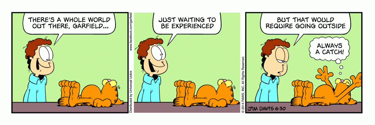 Garfield, June 30, 2014