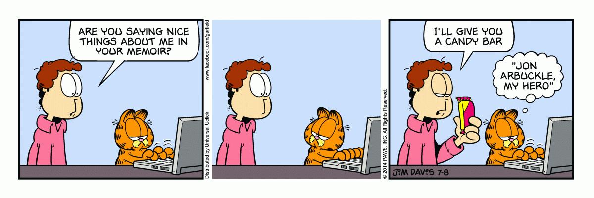 Garfield, July 8, 2014