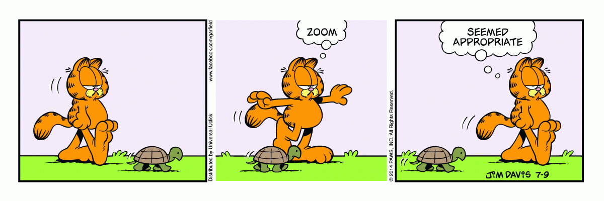 Garfield, July 9, 2014