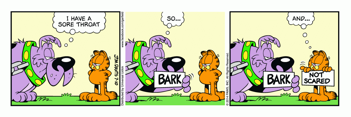 Garfield, July 10, 2014