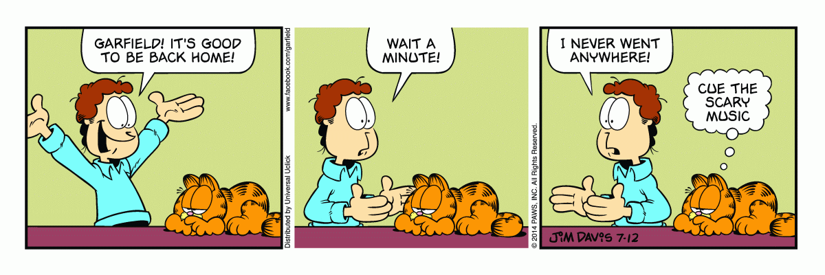 Garfield, July 12, 2014