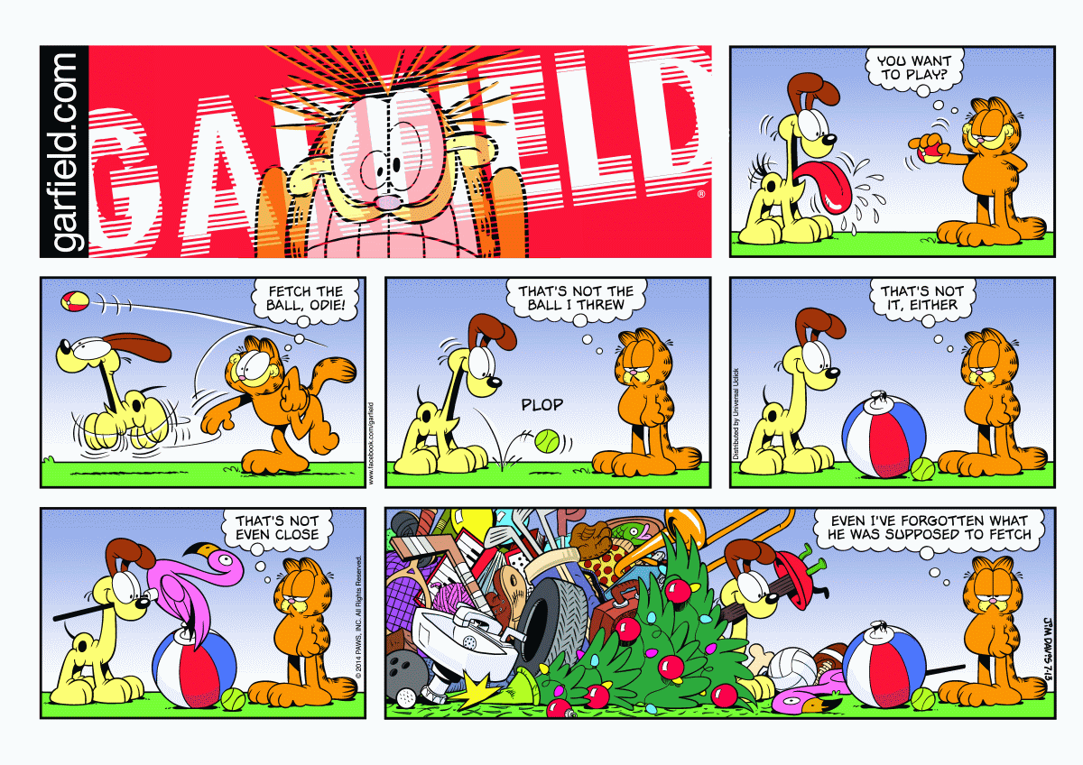 Garfield, July 13, 2014