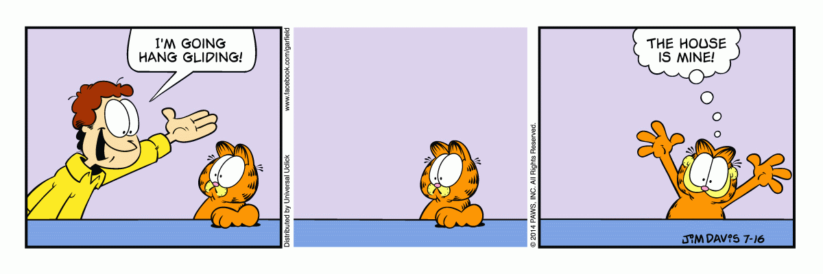 Garfield, July 16, 2014