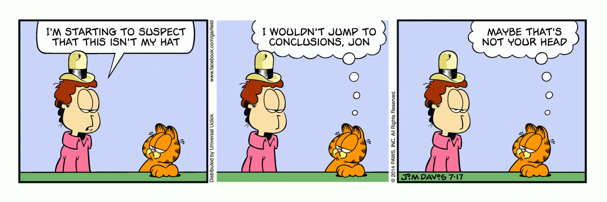 Garfield, July 17, 2014