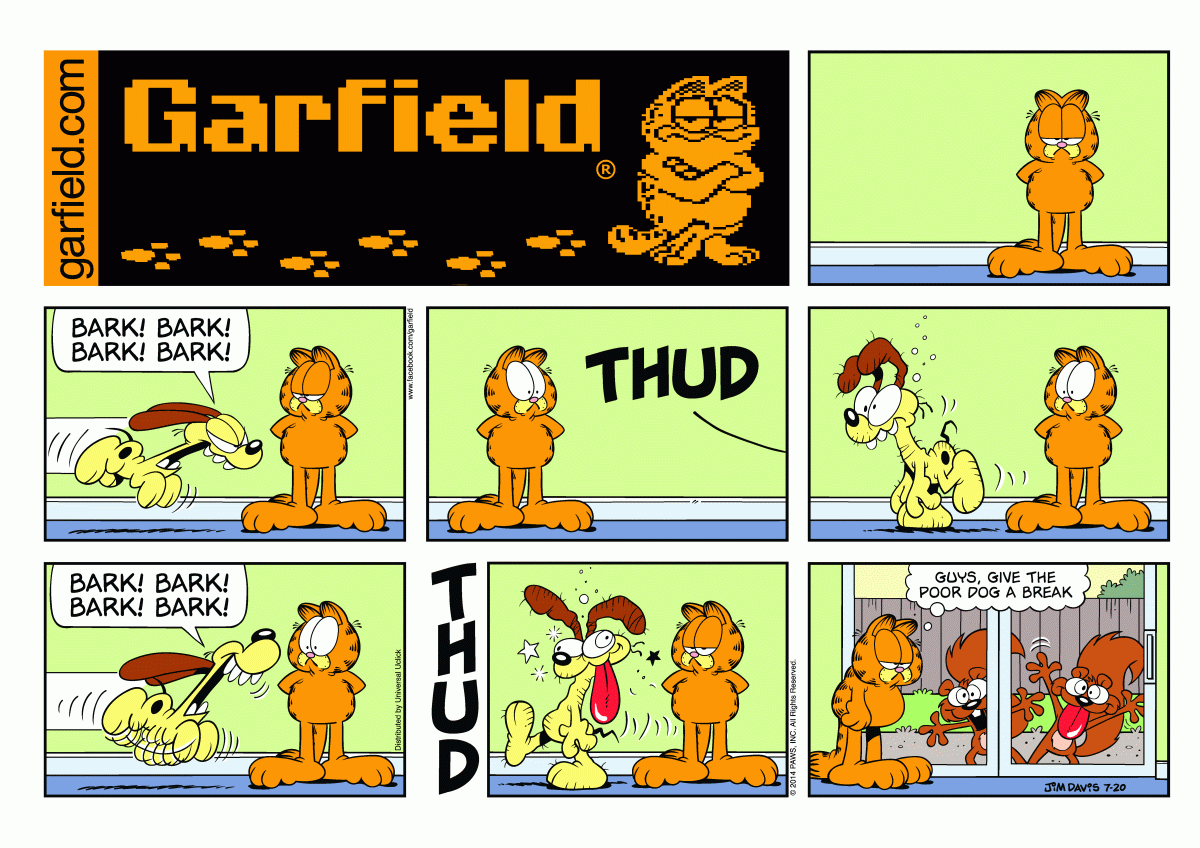 Garfield, July 20, 2014