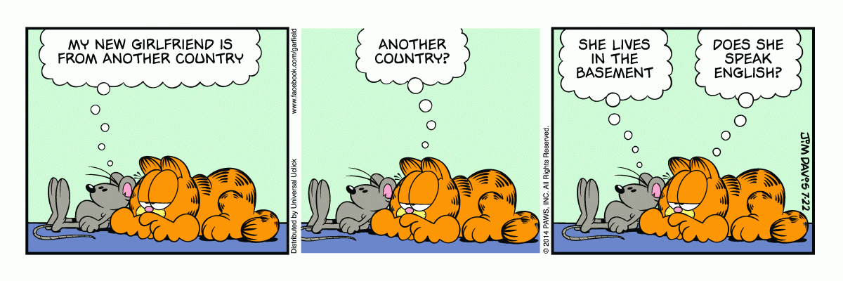 Garfield, July 22, 2014