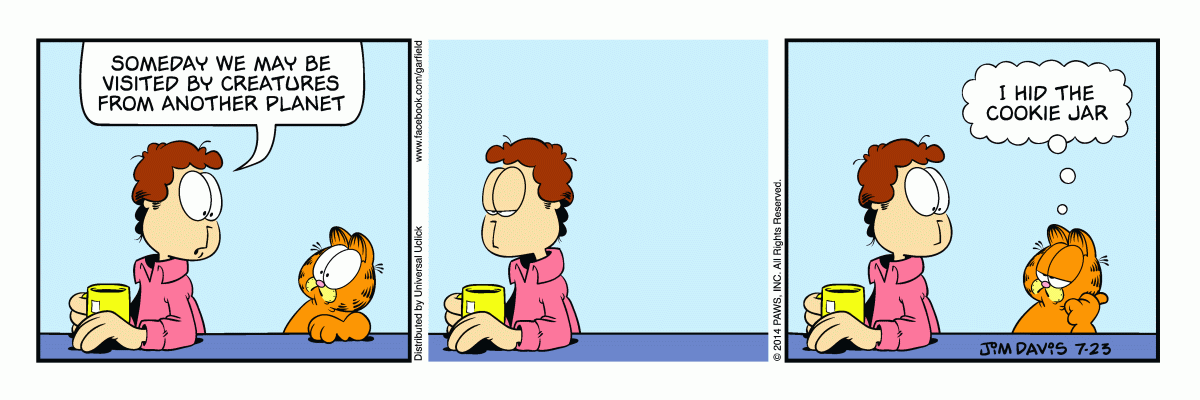 Garfield, July 23, 2014
