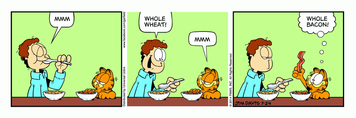 Garfield, July 24, 2014