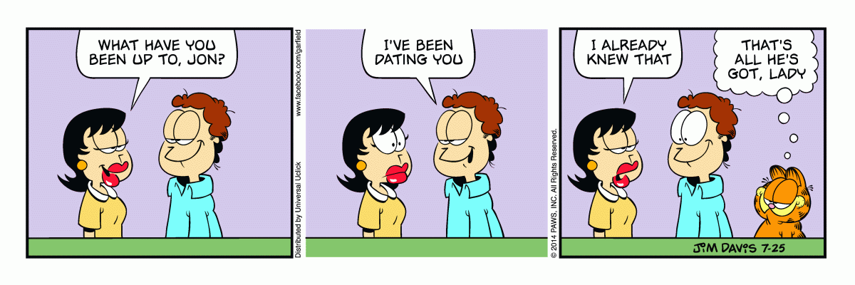 Garfield, July 25, 2014