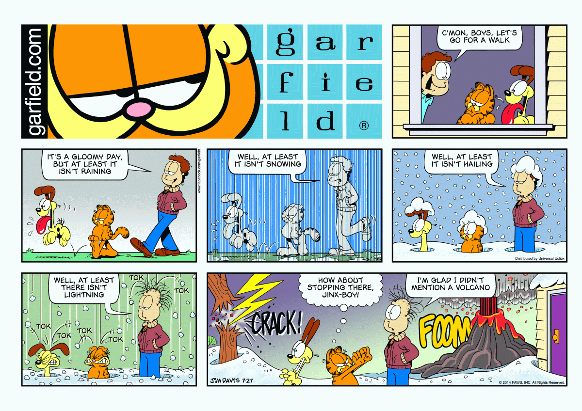 Garfield, July 27, 2014