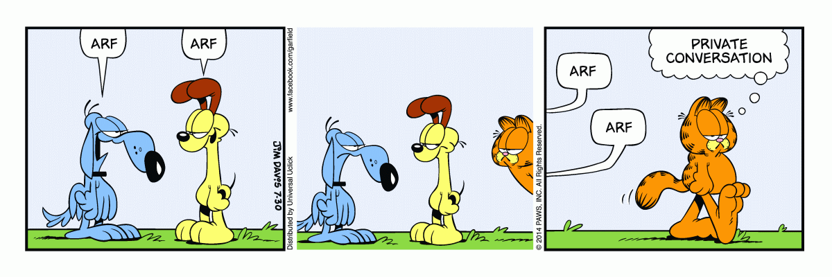Garfield, July 30, 2014