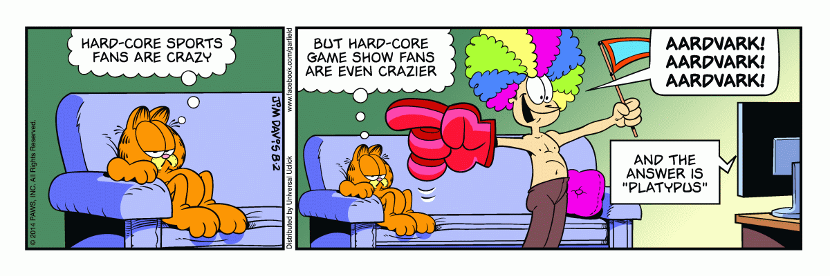 Garfield, August 2, 2014