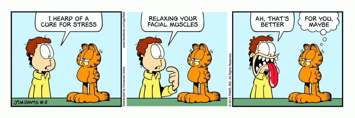 Garfield, August 5, 2014