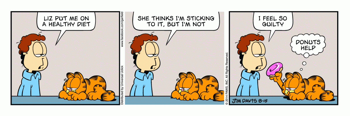 Garfield, August 15, 2014