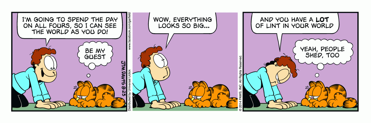 Garfield, August 23, 2014