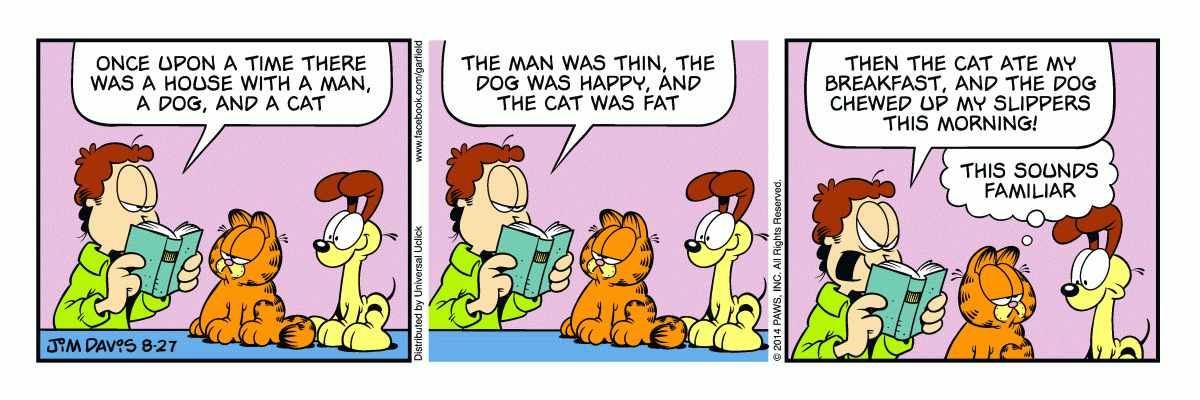 Garfield, August 27, 2014