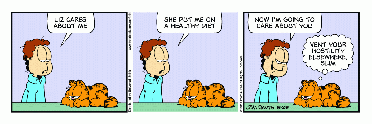 Garfield, August 29, 2014