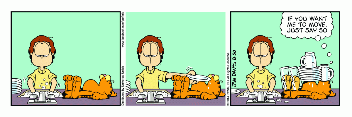 Garfield, August 30, 2014