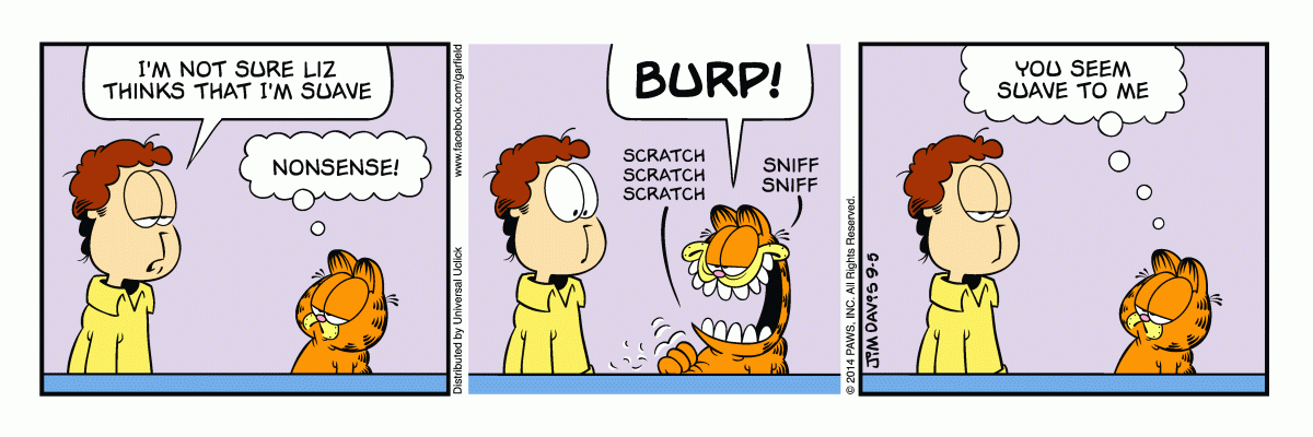 Garfield, September 5, 2014