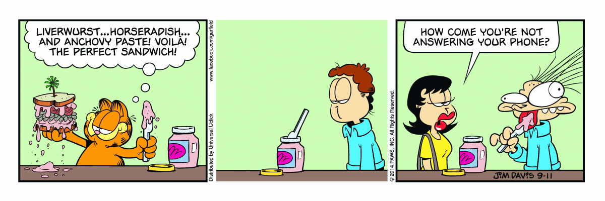 Garfield, September 11, 2014