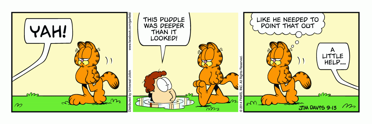 Garfield, September 13, 2014