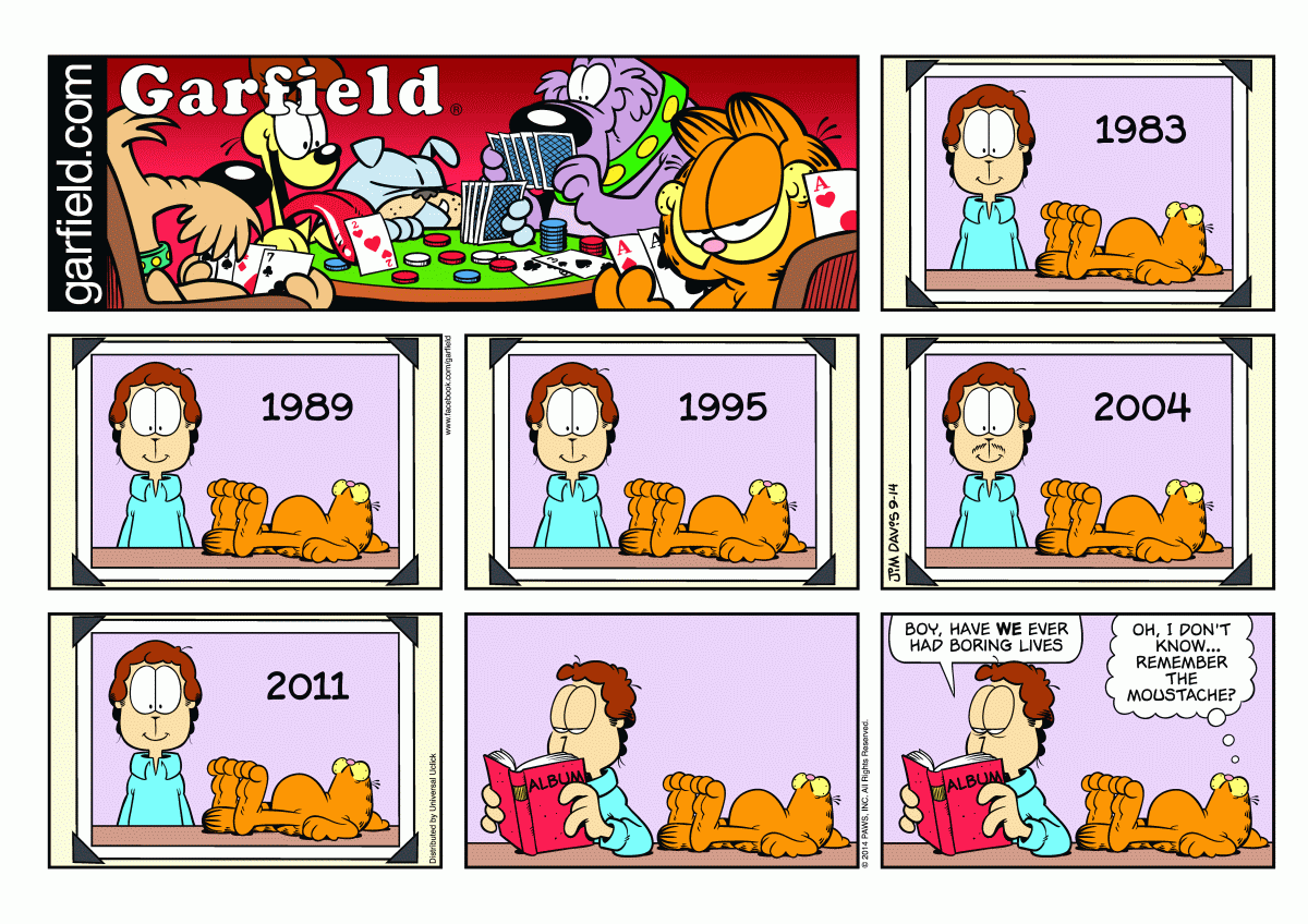 Garfield, September 14, 2014