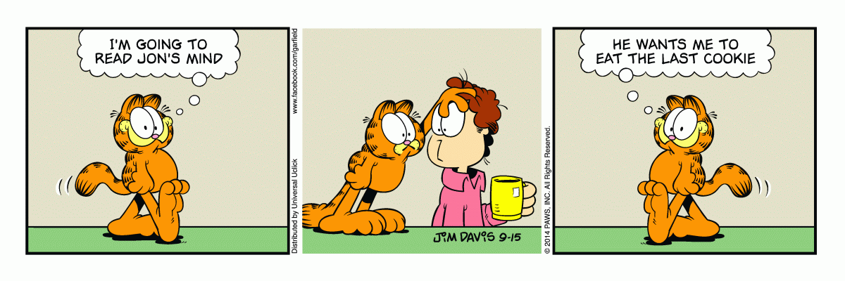 Garfield, September 15, 2014