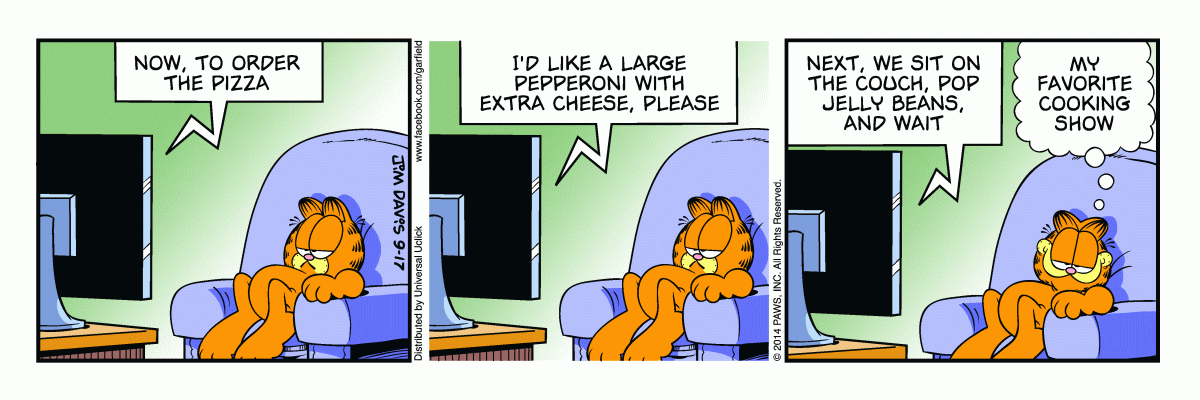 Garfield, September 17, 2014