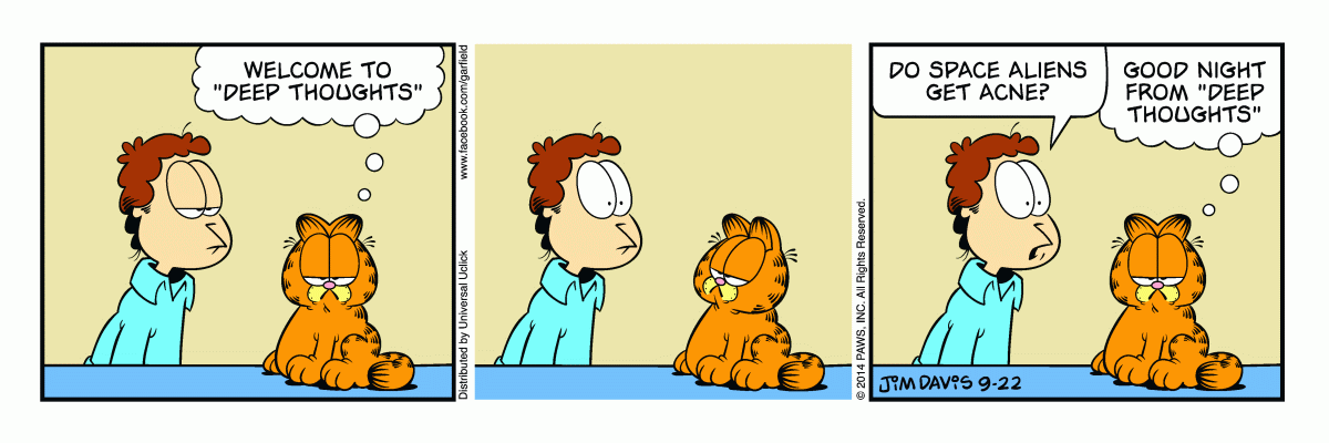 Garfield, September 22, 2014