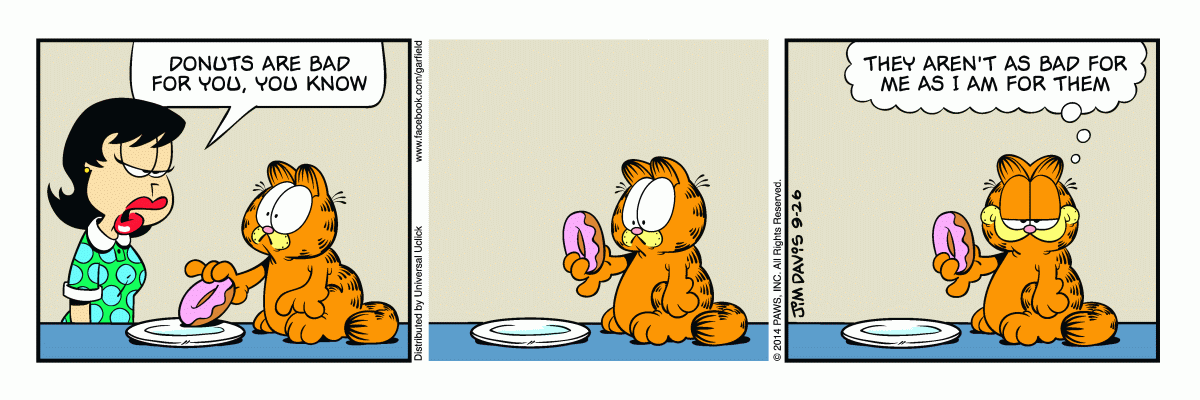 Garfield, September 26, 2014