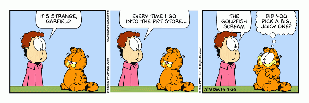 Garfield, September 29, 2014