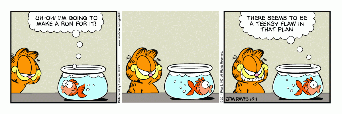 Garfield, October 1, 2014