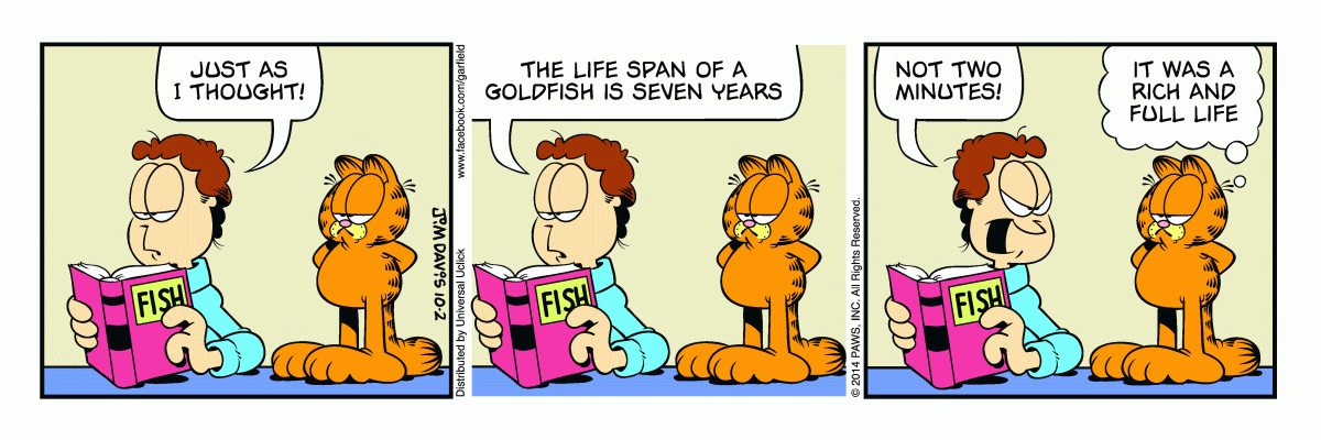 Garfield, October 2, 2014