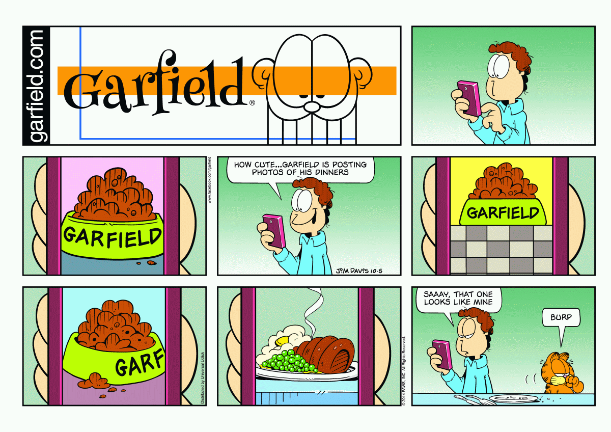 Garfield, October 5, 2014