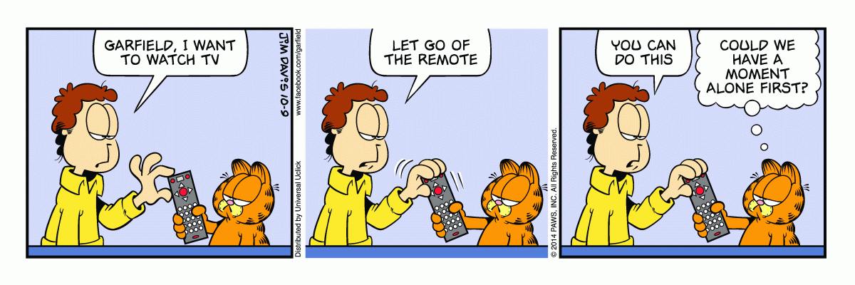 Garfield, October 9, 2014