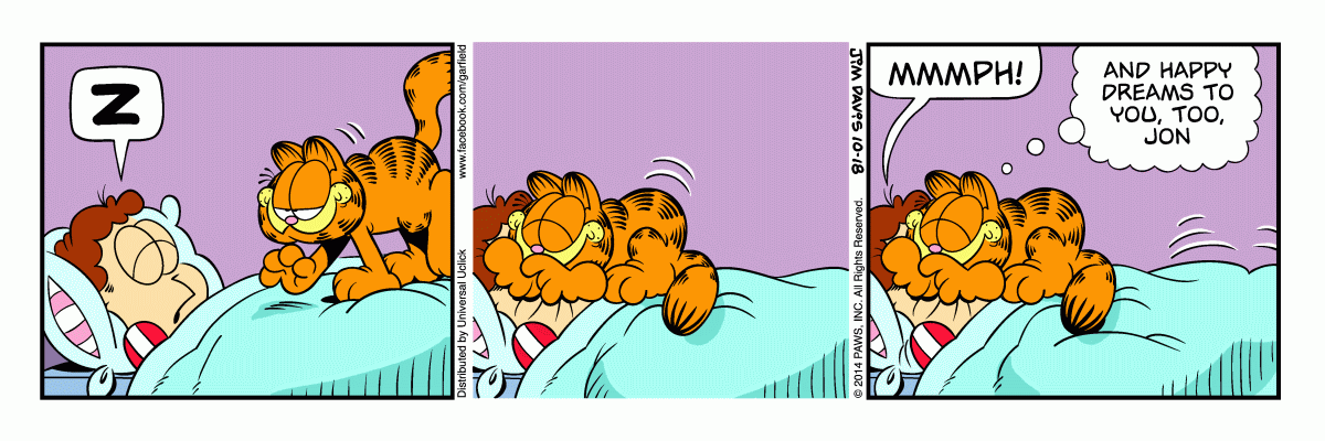 Garfield, October 18, 2014