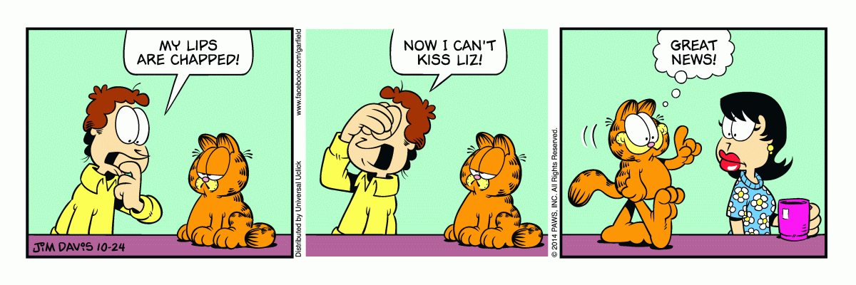 Garfield, October 24, 2014