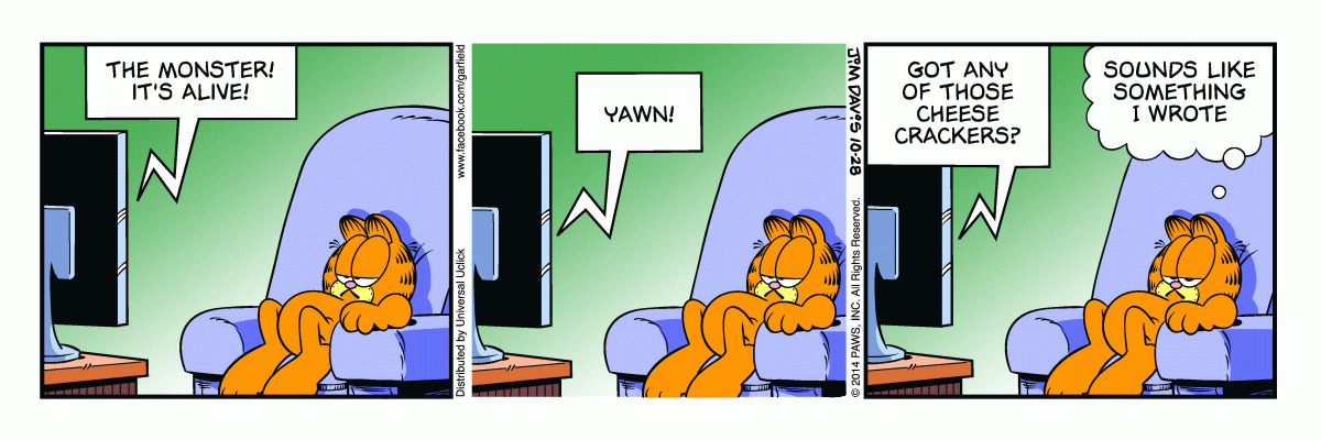 Garfield, October 28, 2014