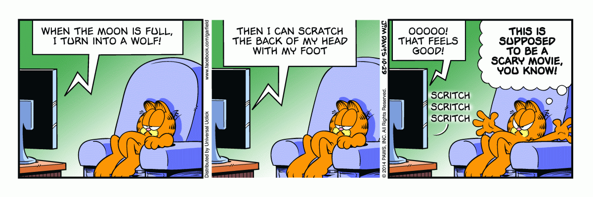 Garfield, October 29, 2014