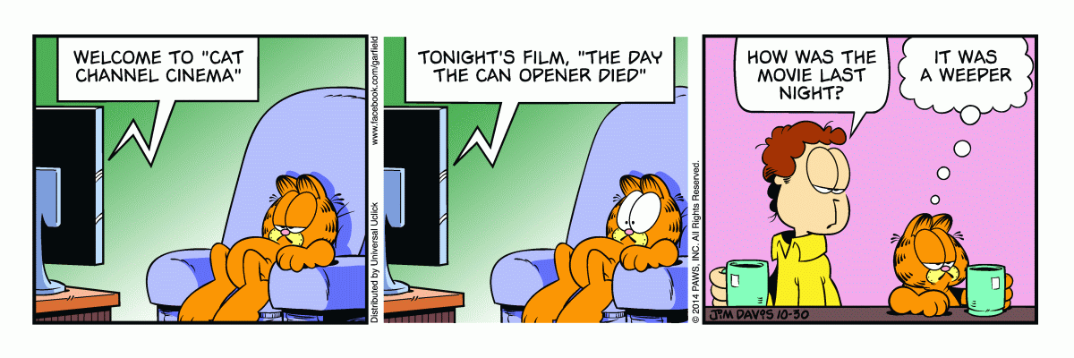 Garfield, October 30, 2014