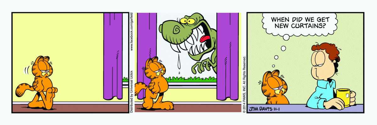 Garfield, November 1, 2014