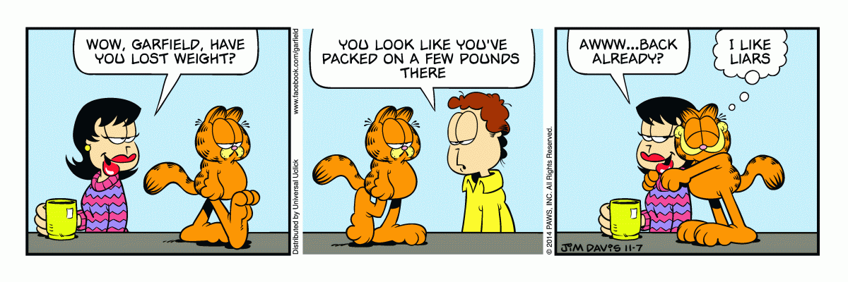 Garfield, November 7, 2014