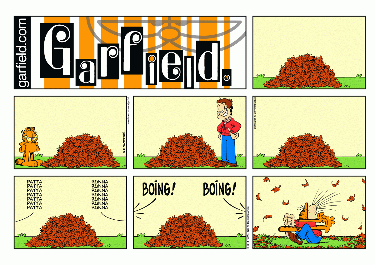Garfield, November 9, 2014