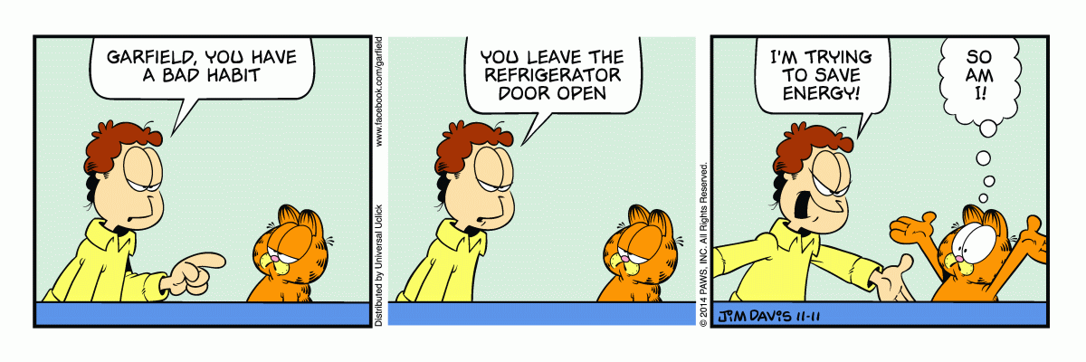 Garfield, November 11, 2014